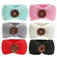 Algopix Similar Product 16 - Baby Girl Headbands Handmade Warm