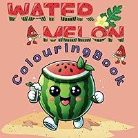 Algopix Similar Product 14 - Watermelon Colouring Book with 43