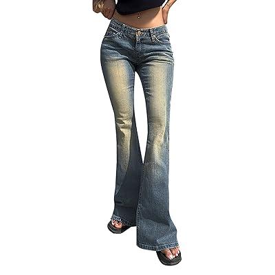 New large size loose slimming ripped high waist casual womens pants wide leg  embroidery harem cropped pants woman jeans