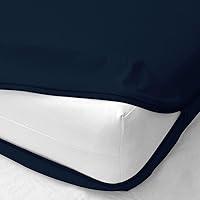 Algopix Similar Product 17 - KLOTHY 1 Piece Zipper Fitted Sheet Only