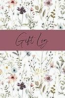 Algopix Similar Product 14 - Wildflower Gift Log Wedding Gift Log