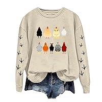 Algopix Similar Product 12 - LINASHI Casual Outfits Chicken Mom