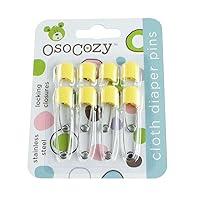 Algopix Similar Product 1 - OsoCozy Diaper Pins  Yellow 