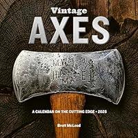 Algopix Similar Product 15 - Vintage Axes Wall Calendar 2025 A