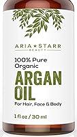 Algopix Similar Product 1 - Aria Starr Beauty Organic Argan Oil For