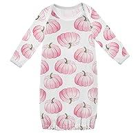 Algopix Similar Product 9 - WIFIU Watercolor Pink Pumpkins Baby