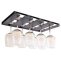 Algopix Similar Product 11 - SIMVE Wine Glass Holder Under Shelf or