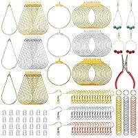 Algopix Similar Product 8 - Inbagi 481 Pcs Earring Making Kit