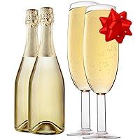 Algopix Similar Product 7 - Oversized XL Champagne Flute Glasses 2