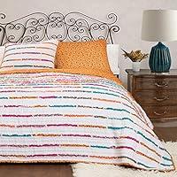 Algopix Similar Product 10 - Lush Decor 3 Piece Umbria Quilt Set