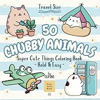 Algopix Similar Product 10 - Chubby Animal Coloring Book Super Cute