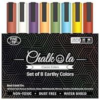 Algopix Similar Product 8 - Fine Tip Chalkboard Chalk Markers 8
