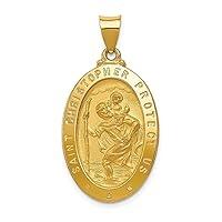 Algopix Similar Product 17 - IceCarats 14K Yellow Gold Saint