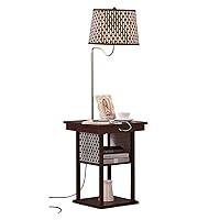 Algopix Similar Product 8 - Brightech Madison Side Table with Lamp
