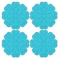 Algopix Similar Product 13 - Hehoilam Silicone Carved Trivet Mats
