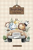 Algopix Similar Product 16 - Jungle Baby Log Book: Pocket Log Book