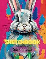 Algopix Similar Product 1 - Sketchbook Cotton Bunny Notebook for