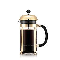 Algopix Similar Product 2 - Bodum Chambord Coffee Maker, 34 Oz, Gold