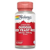 Algopix Similar Product 18 - SOLARAY Guggul Gum Extract  Red Yeast