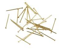 Algopix Similar Product 10 - Rayher 2105600 Pins 18 mm Brass Box