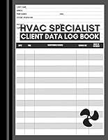 Algopix Similar Product 4 - HVAC Specialist Client Data Log Book