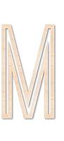 Algopix Similar Product 17 - Unfinished Wood Ostrich Letters 