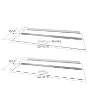 Algopix Similar Product 5 - Glass Canopy Two Piece Set for