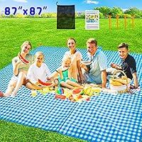 Algopix Similar Product 3 - ZHUYNXIR Extra Large Picnic Blanket