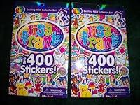 Algopix Similar Product 17 - 2 Lisa Frank 400 Sticker books