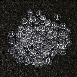 Best Deal for UTHTY Sewing Buttons Plastic Transparent Clear