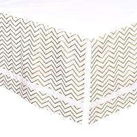 Algopix Similar Product 12 - The Peanutshell Gold Chevron Tailored