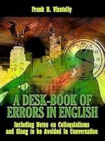 Algopix Similar Product 17 - A DeskBook of Errors in English 