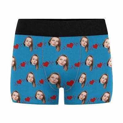 Personalized Custom Name Brief Panty XS with Photo Print | Breathable  All-Over Print Underwear for Women