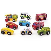 Algopix Similar Product 16 - Bigjigs Rail Wooden Vehicle Pack