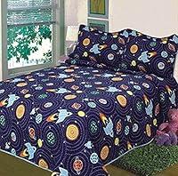 Algopix Similar Product 16 - Twin Size 2pc Quilted Bedspread Set for