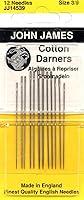 Algopix Similar Product 4 - Cotton Darners Hand NeedlesSize 39