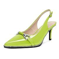 Algopix Similar Product 9 - YODEKS Slingback Pumps for Women