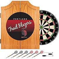 Algopix Similar Product 5 - NBA Portland Trail Blazers Wood Dart