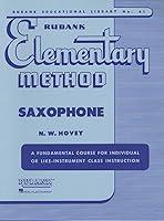 Algopix Similar Product 2 - Rubank Elementary Method  Saxophone