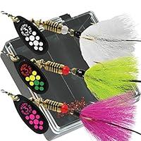 Algopix Similar Product 7 - Mepps Black Fury Dressed Bass Fishing