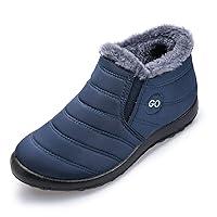 Algopix Similar Product 11 - Womens Winter Snow Boots Fur Lined Warm