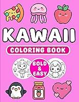 Algopix Similar Product 2 - Kawaii Coloring Book Bold And Easy