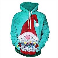 Algopix Similar Product 2 - Cfanny Unisex 3D Ugly Christmas Sweater