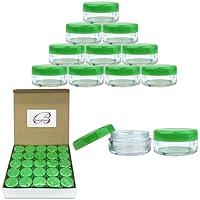 Algopix Similar Product 20 - 50 New Empty 5 Grams Acrylic Clear
