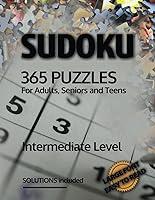 Algopix Similar Product 13 - Sudoku 365 Puzzles Sudoku for Adults