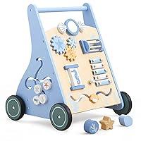 Algopix Similar Product 12 - Beright Wooden Baby Walker Push and