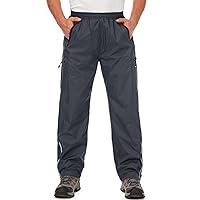 Algopix Similar Product 15 - Mens Rain Pants Waterproof Rain Over