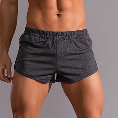 Best Deal for Mens Cotton Shorts 3 Inch Inseam Gym Workout Fitness Shorts