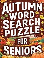 Algopix Similar Product 6 - Autumn Word Search Puzzle for Seniors