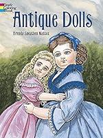 Algopix Similar Product 19 - Antique Dolls Coloring Book Dover